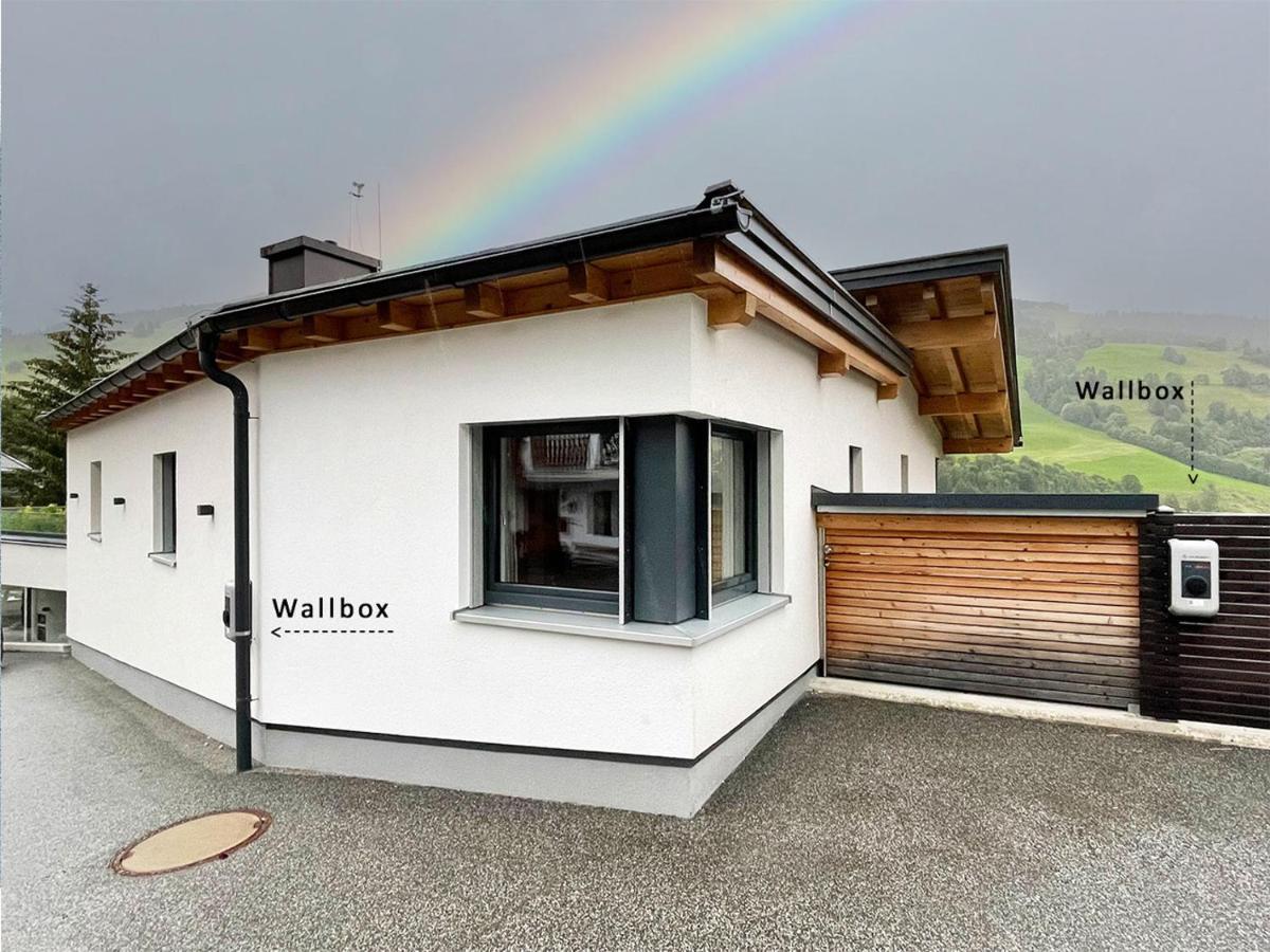 Ferienwohnungen Falkenstein Hinterglemm Saalbach-Hinterglemm Esterno foto